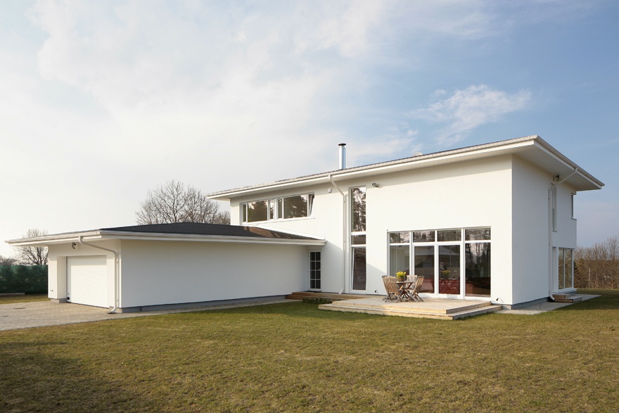 Eramu Paenurme tee 28, Lubja küla, Viimsi. Arhitekt Peep Jänes