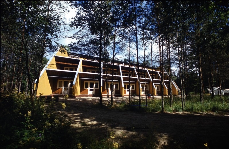 Männisalu puhkekeskus, endine a/b nr 11 Võsu puhkebaas. Arhitekt Ago Pähn, V. Palm