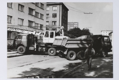 Events of August Push in Tallinn, 1991  similar photo