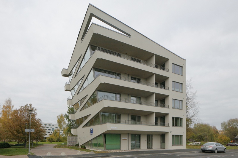 Korterelamu Tartus Fortuuna 5. Arhitekt Mattias Agabus