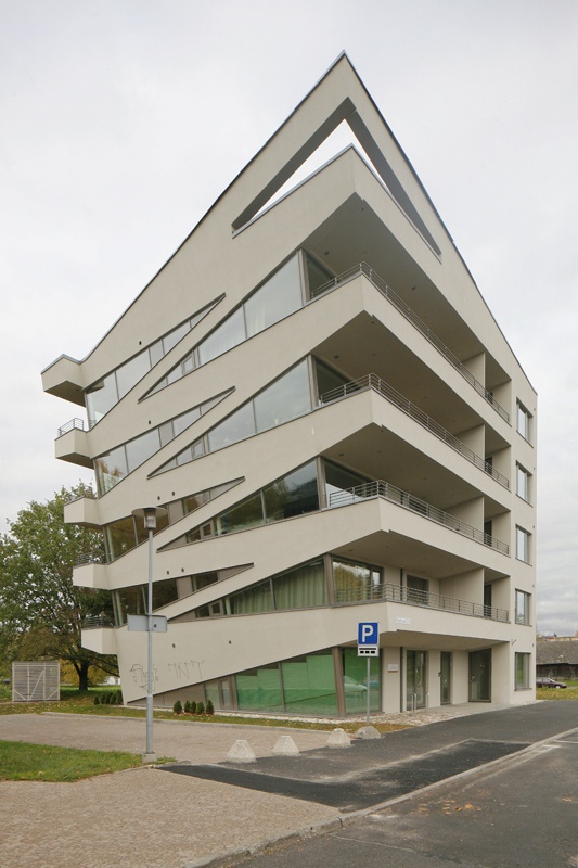 Korterelamu Tartus Fortuuna 5. Arhitekt Mattias Agabus