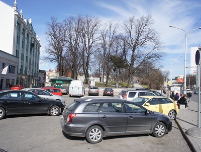 Valli tänav, Viruvärava mägi, Jaani tänavalt/Pärnu mnt vaadatuna rephoto