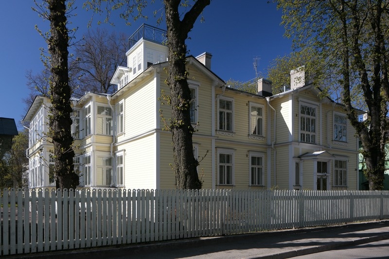 Endine Kadrioru sanatoorium närvihaigetele, J. Poska 15. Arhitekt Erwin Bernhard, 1902