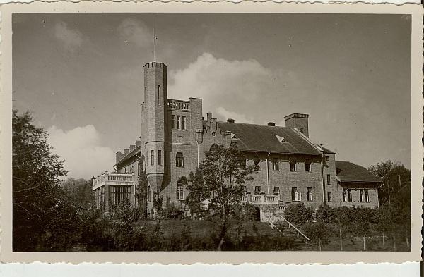 Photo postcard, Jäneda castle