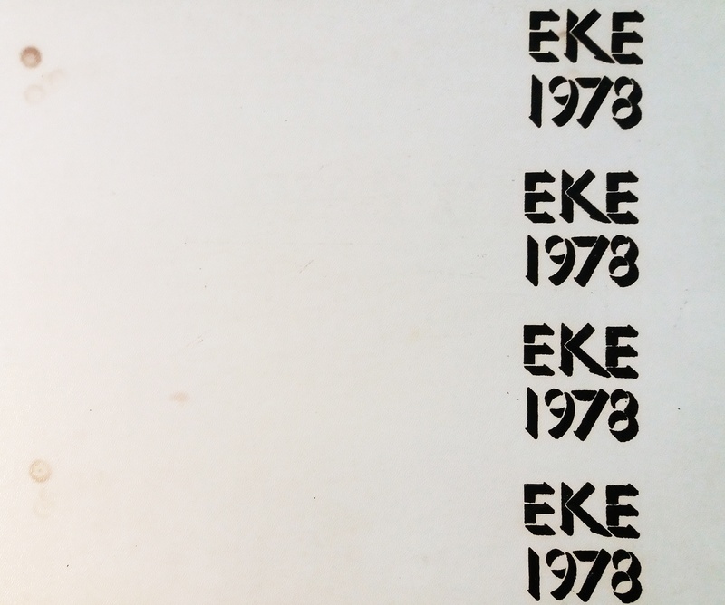 Fotoalbum EKE Projekt 1978