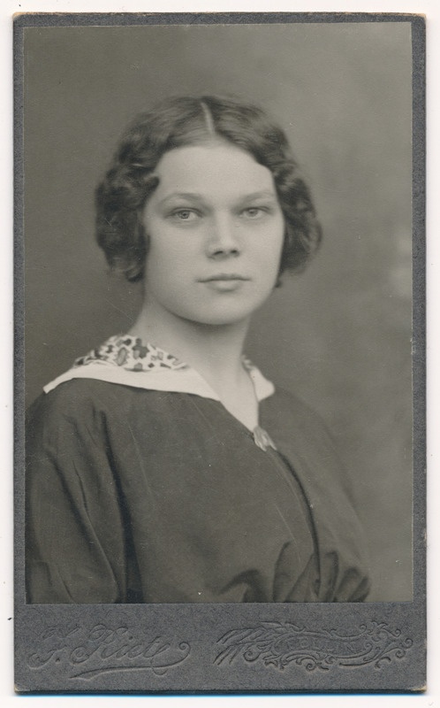 foto pappalusel, Hilda Teetsov