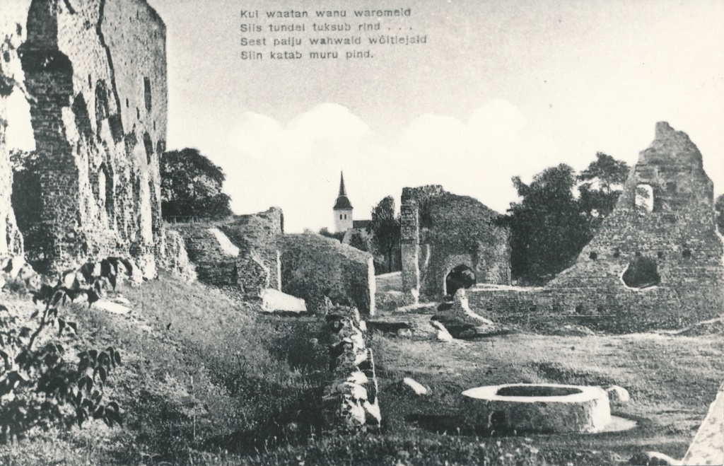 fotokoopia Viljandi lossimäed, Kaevumägi u 1925