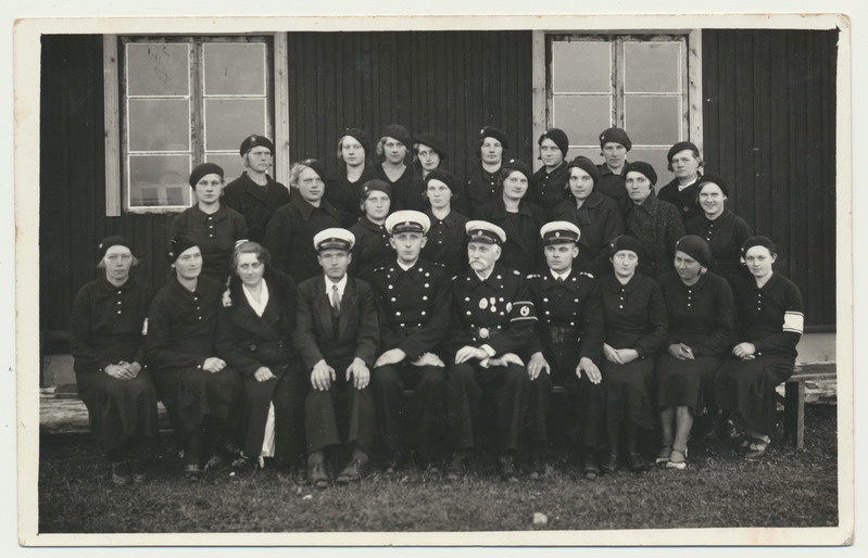 foto, grupp Pilistvere Tuletõrje Ühing, u 1935