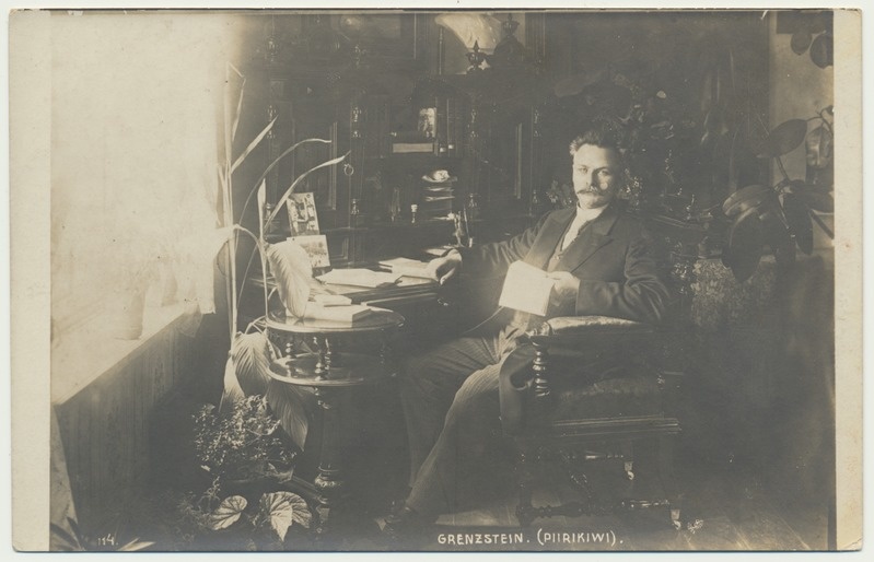foto Ado Grenzstein Piirikivi u 1900