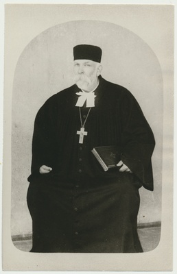 foto Jaan Bergmann, Paistu koguduse pastor 1884-1916, u 1915  duplicate photo