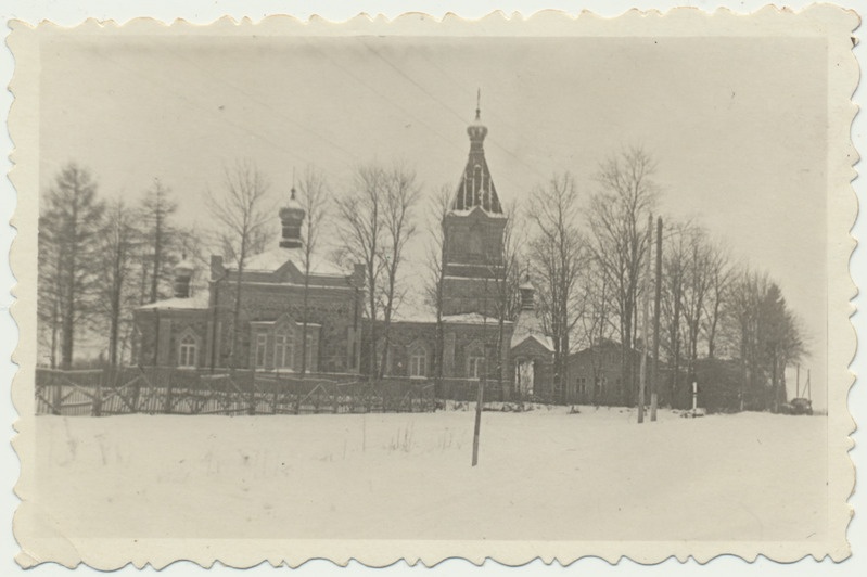 foto Tänassilma õigeusu kirik u 1940