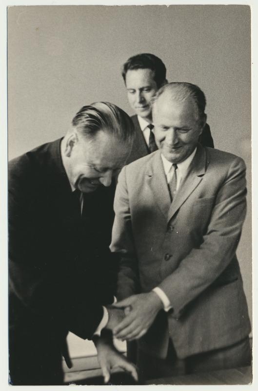 foto Raag, Pedajas, Eduard Trull, EKP Viljandi RK II sekretär, 1969