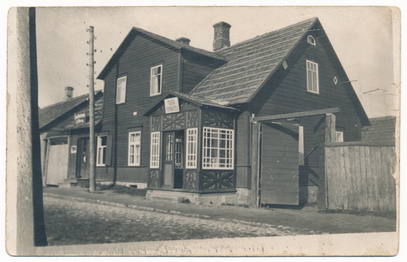 foto, Tarvastu khk, Mustla, Posti tn 29, alevivalitsus u 1930