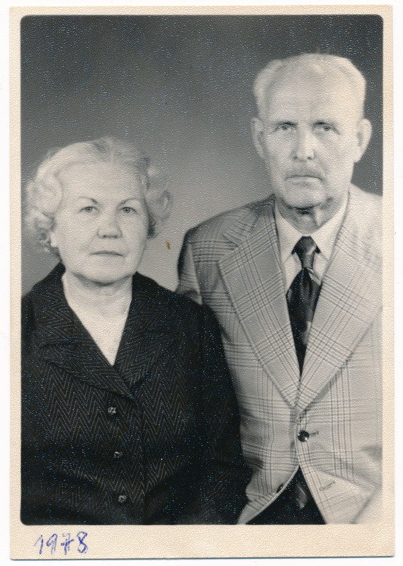 foto, Andrus Taik ja Leida Taik, 1978