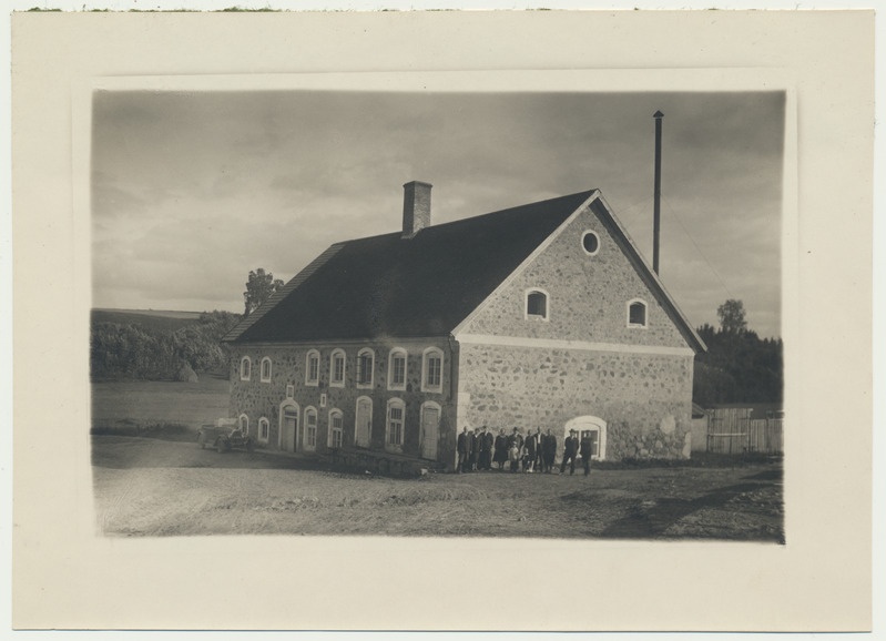 foto Paistu khk Loodi Piimaühing, meierei hoone 1931