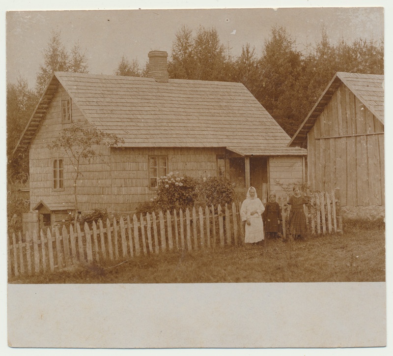 foto Viljandimaa Holstre v Allaste talu elamu 1924 foto H.Silk