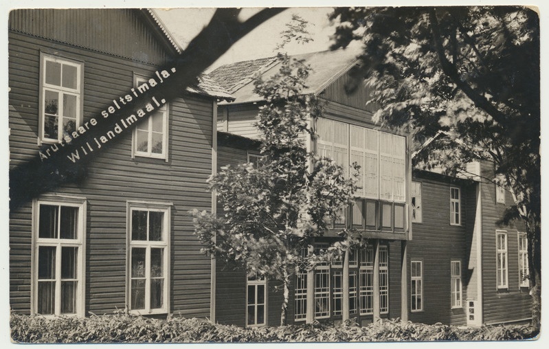 foto Pilistvere khk Arussaare (Arutsaare) rahvamaja 1930