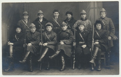 foto Kaitseliit, Suure-Jaani malevlased u 1925  duplicate photo