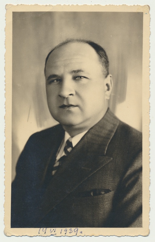 foto Andres Eicenbaum, Patküla vallasekretär 1919-1939, 14.06.1939