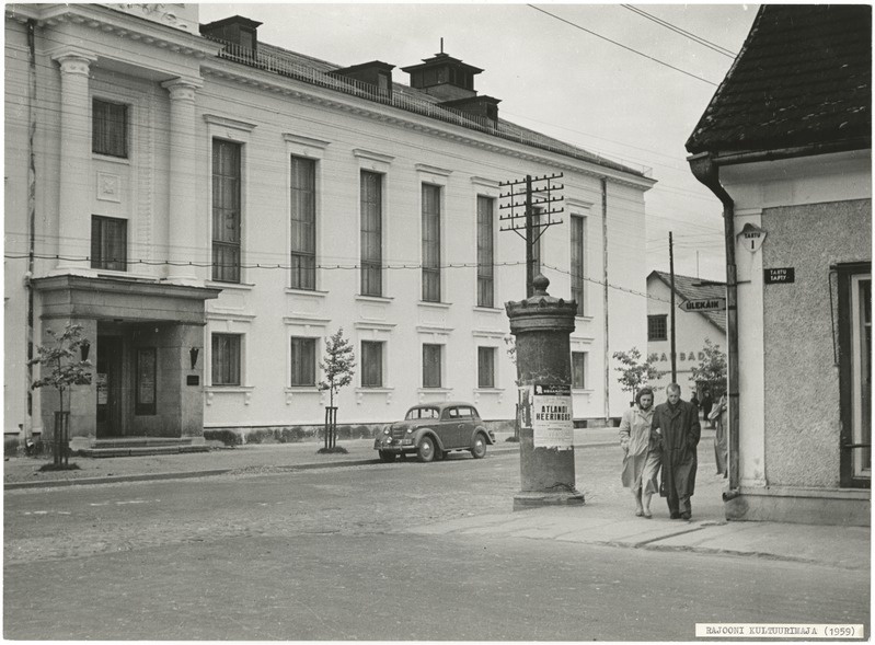 foto Viljandi kultuurimaja Tallinna tn 5, 1959 foto E.Veliste