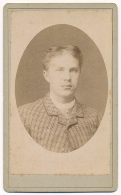 foto Eduard Vilde, kirjanik, u 1890  duplicate photo