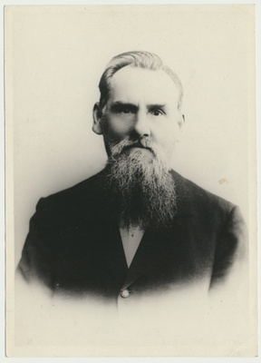 foto Adam Peterson u 1890, rahvusliku ärkamisaja tegelane  duplicate photo