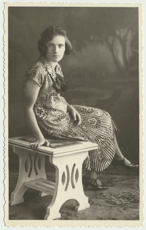 foto Mikalai, näitlejanna, Ugala teater, u 1932 foto M.Teng