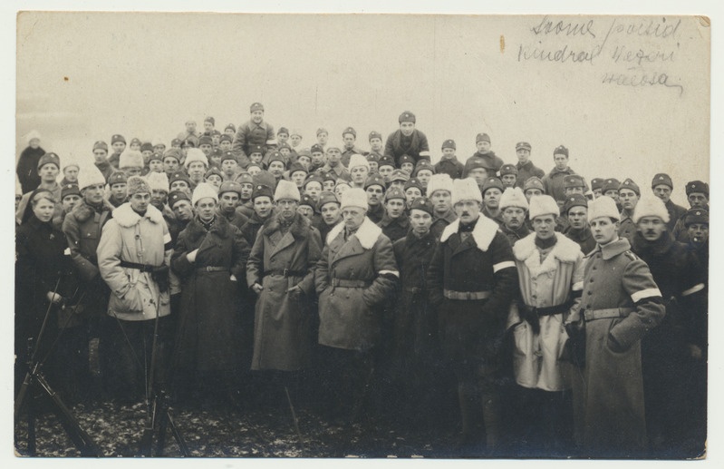 foto Soome sõdurid u 1918 foto Parikas