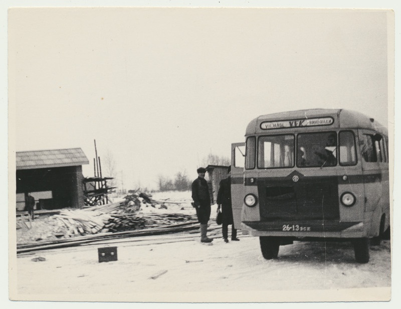 foto, Viljandi KEK-i buss u 1960