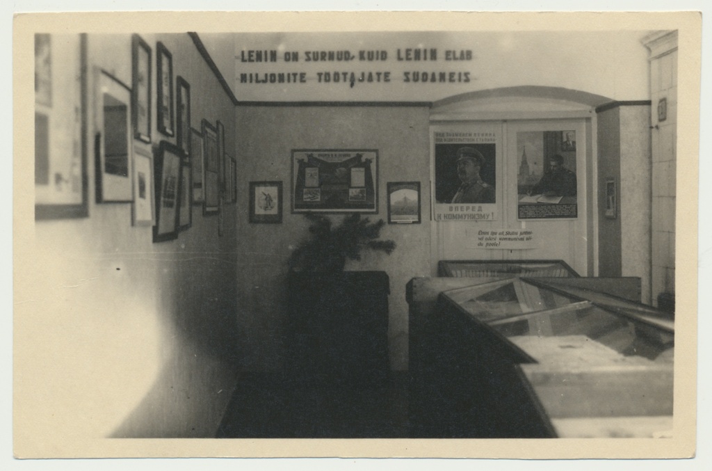 foto, Viljandi muuseum, fotonäitus V.I.Lenin'ist 1950 F T.Parri