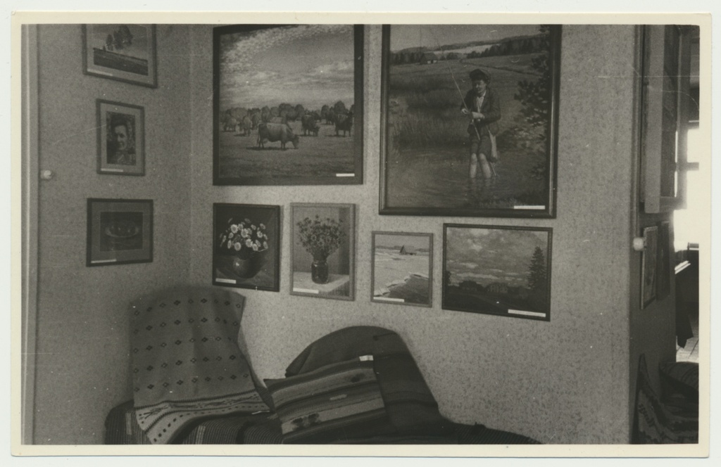 foto Viljandi muuseum, näitus tarbe- ja kujutav kunst 1960 foto L.Vellema