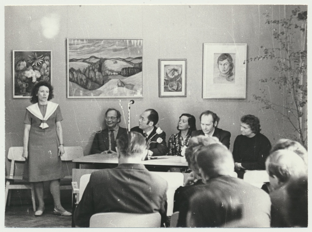 foto Viljandi Isetegevuslik Nukuteater, V Nukurahvateatrite festivali lõpetamine 1973 kultuurimaja, foto E.Veliste