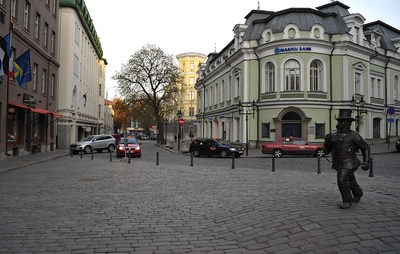 Suur-Karja tänav Pärnu mnt ristumiskohal rephoto