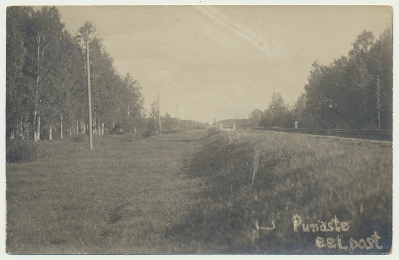 Foto, Eesti Vabadussõjas punaste eelpost u 1919