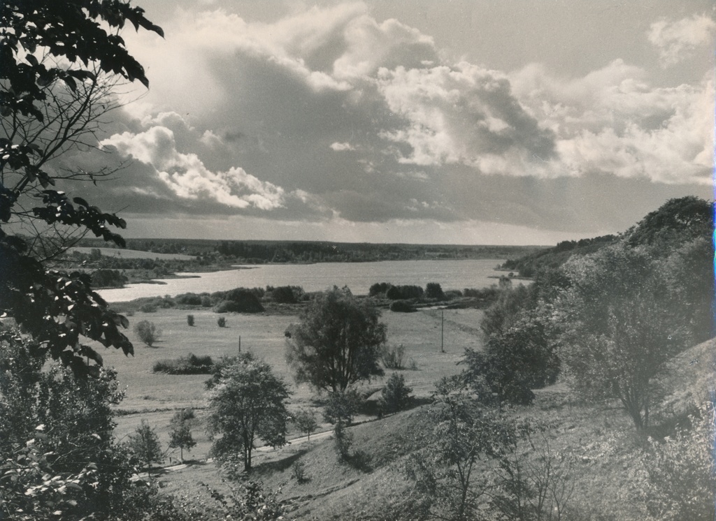 foto Viljandi järv ümbrusega, 1963 F A.Kiisla