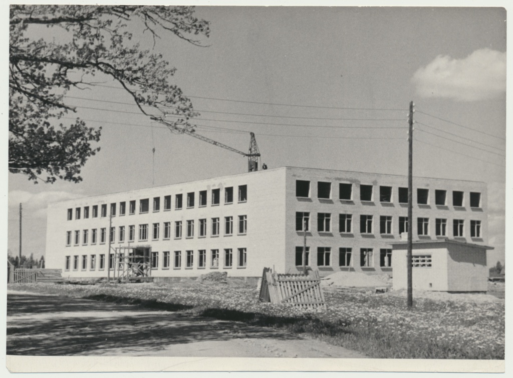 foto Viljandimaa, Puiatu internaatkooli hoone 1962 F A.Kiisla