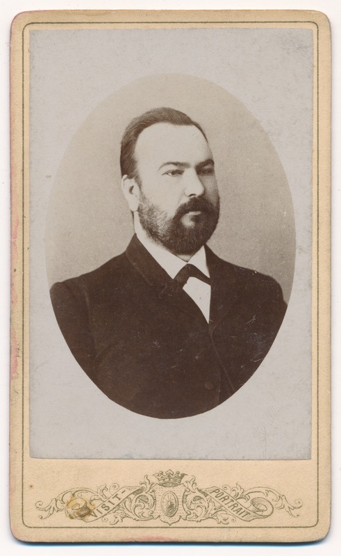 foto Michael Jürmann, Tarvastu koguduse õpetaja 1883-1924, u 1890