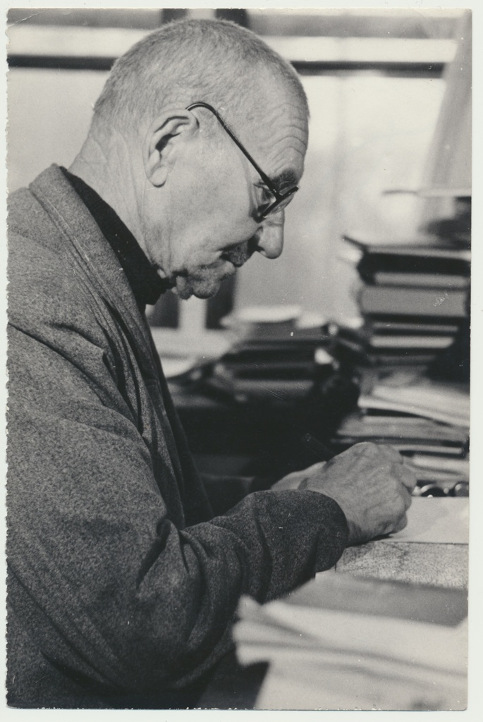 foto Tõnis Kihuoja, õpetaja, kodu-uurija, 1962