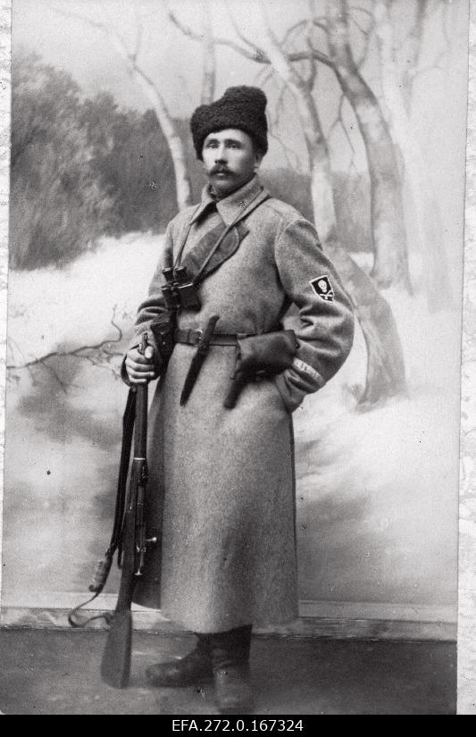 War of Liberty. Subordinate John Subbi (Suup) of the Kuperjanov Partisanide Battalion of Intelligence.