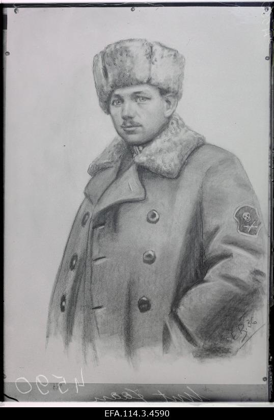 Jaan Unt, head of the Kuperjanov Party Battalion.