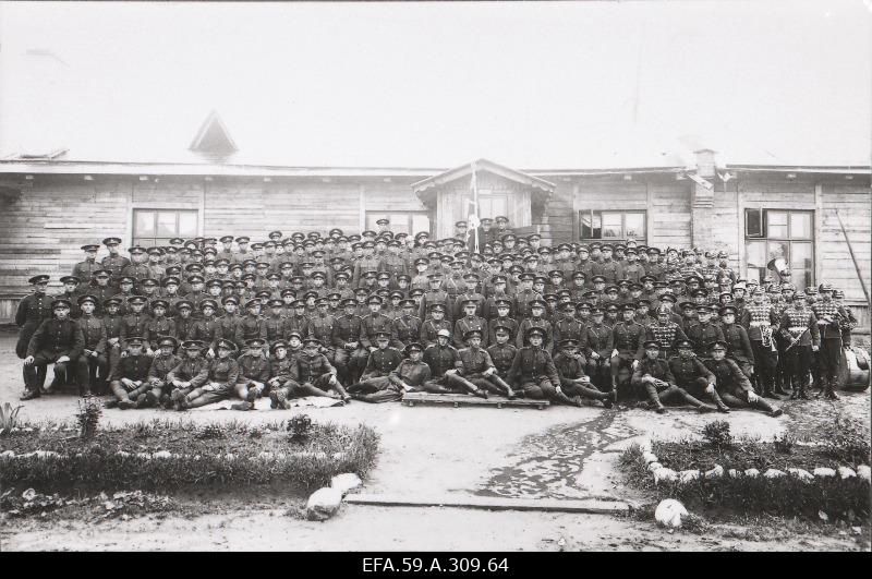 Members of Kuperjanov's single football battalion.