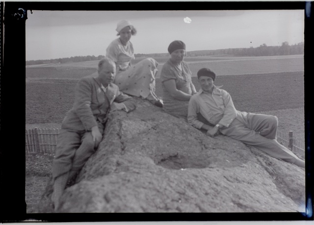 Group photo on a traveller