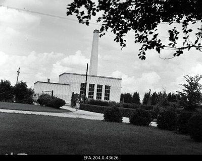 Etkvl agricultural combining boiler in Põltsamaa.  duplicate photo