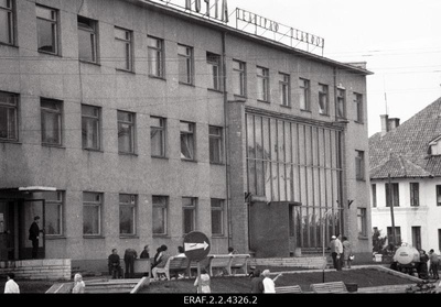 View of Pärnu post office  similar photo