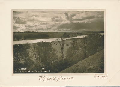 foto Viljandi järv ümbrusega  duplicate photo