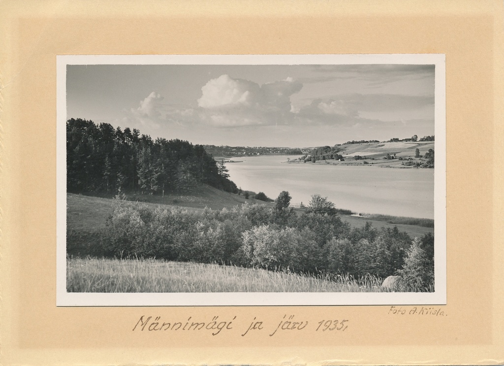 foto Viljandi järv, Männimägi