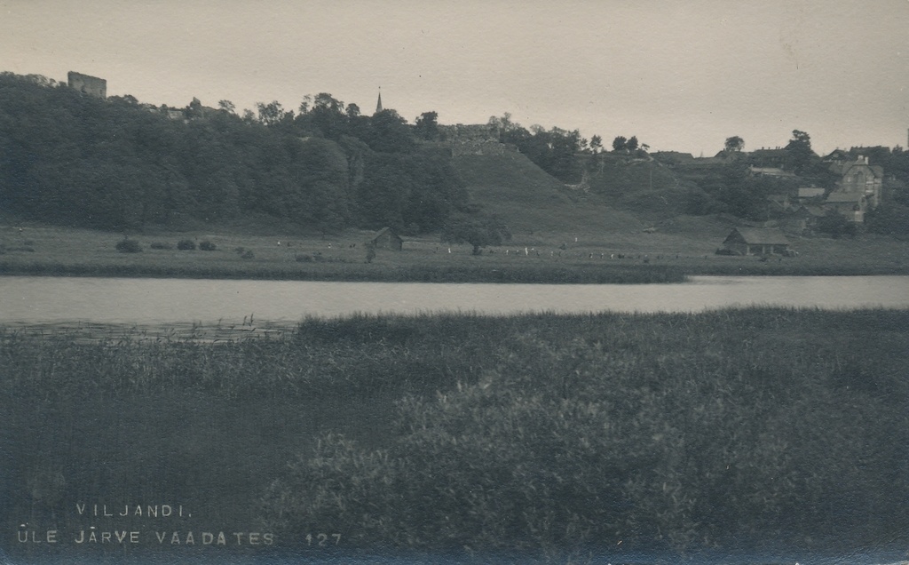 foto Vaade lossimägedele järve vastaskaldalt