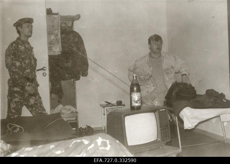 Defence Army Head of State Car Company. The living space of the sub-offices is in the arc.