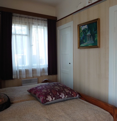FR. Tuglase's home Nõmmel II floor bedroom rephoto