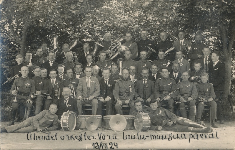 Ühendatud orkester Võru laulu - muusikapäeval